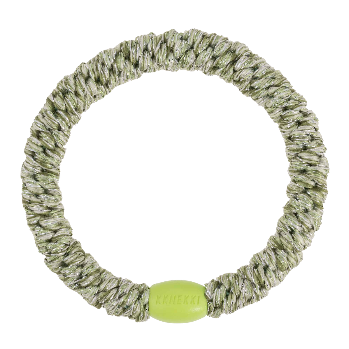 BonDep BonDep, Haargummi, sparkling green glitter