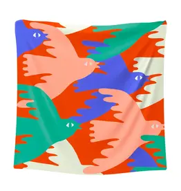 Studio Arde Studio Arde, Foulard, the flock, silk/cotton