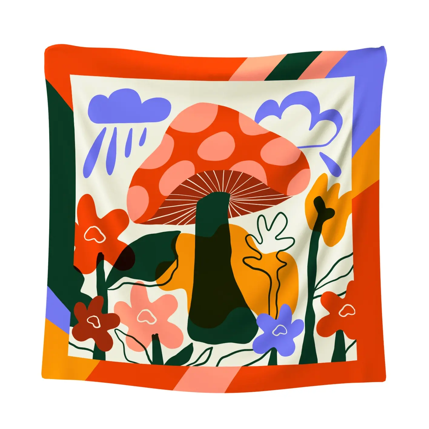 Studio Arde Studio Arde, Foulard, mushroom