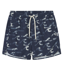 Dedicated Dedicated, Sandhamn Brushed Waves, navy, S