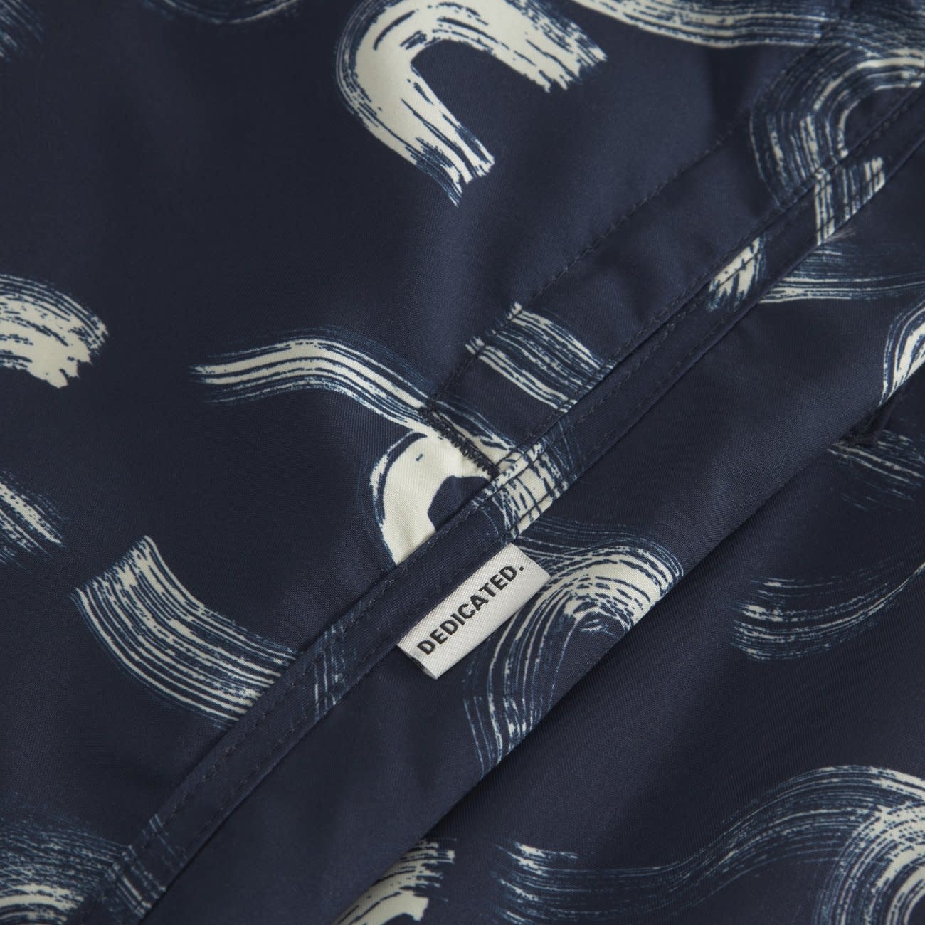 Dedicated Dedicated, Sandhamn Brushed Waves, navy, XL