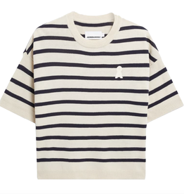 Armedangels Armedangels, Lizaa Lino Stripes, raw white-night sky, L