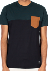 Iriedaily Iriedaily, Block Pocket 2 Tee, green black, XXL