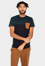 Iriedaily Iriedaily, Block Pocket 2 Tee, green black, XXL