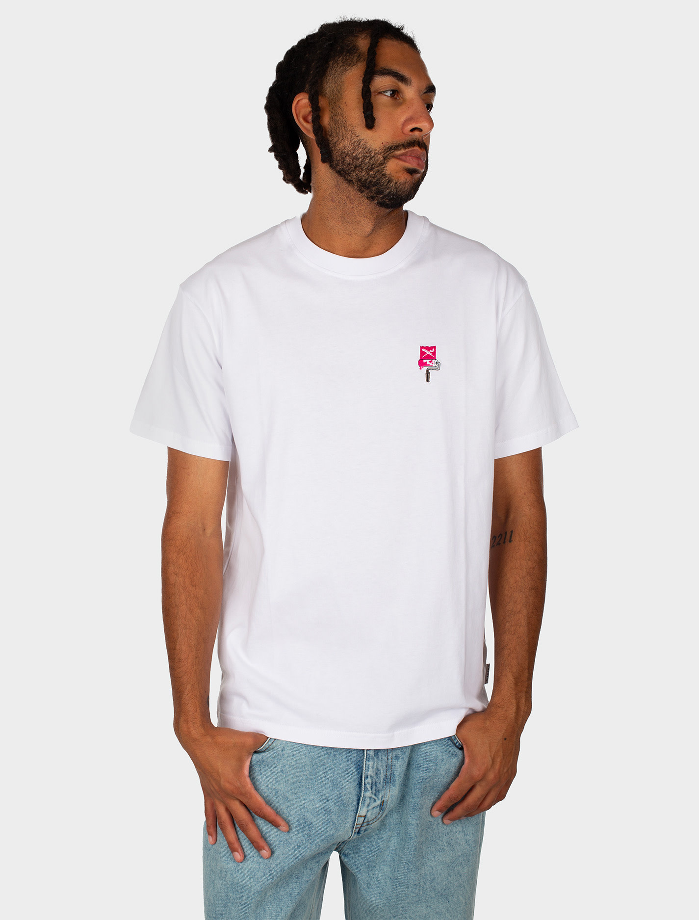 Iriedaily Iriedaily, Flag Roller T-Shirt, white, M