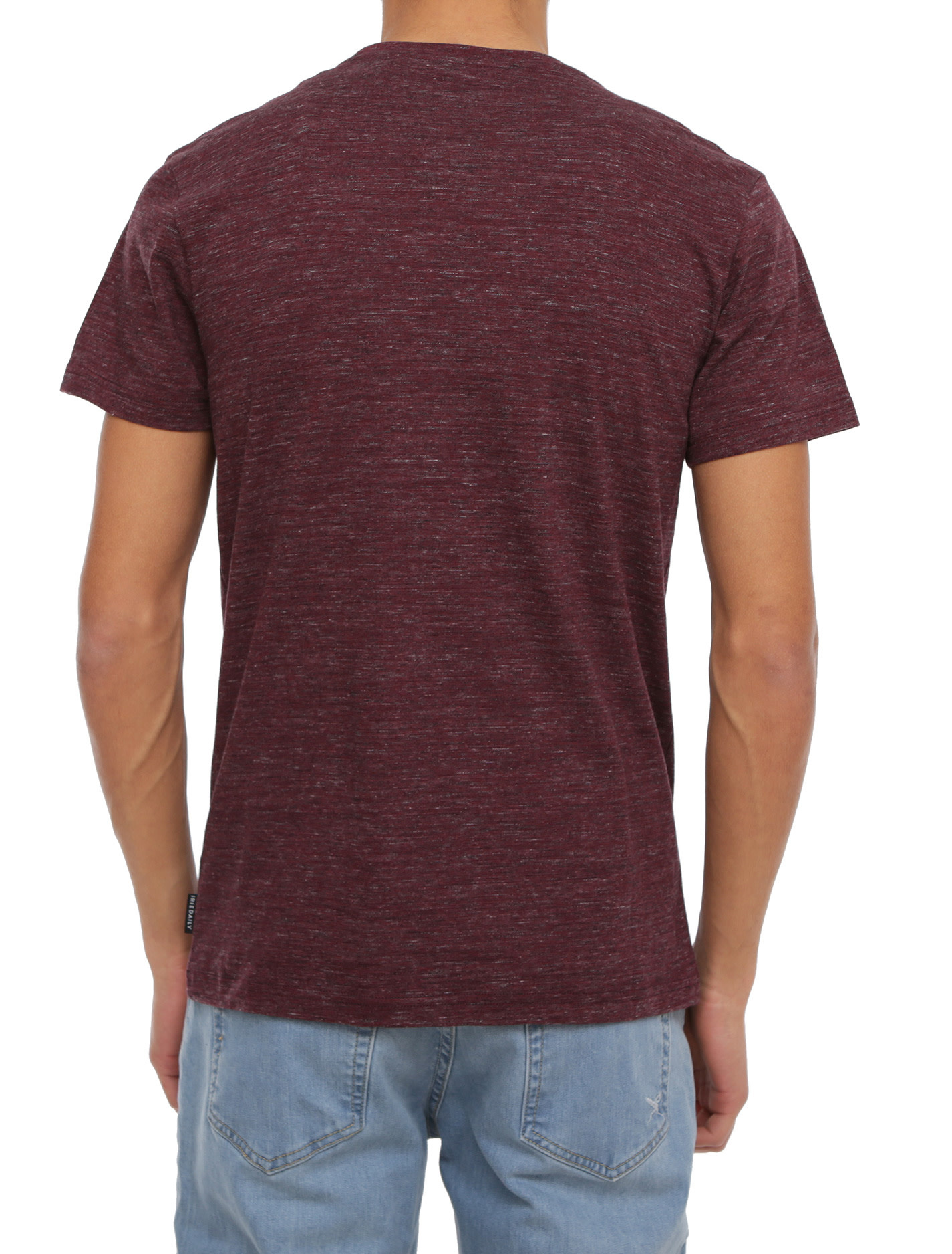 Iriedaily Iriedaily, Chamisso Tee, maroon mel, L