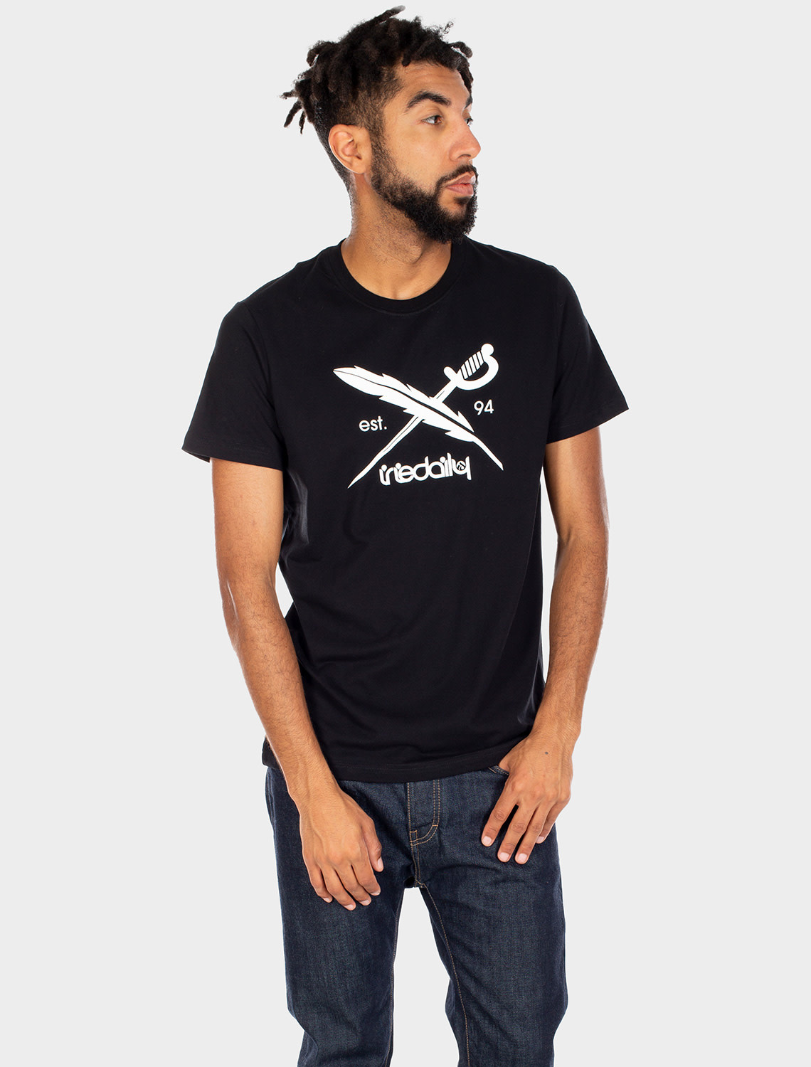 Iriedaily Iriedaily, Daily Flag Tee, black, L