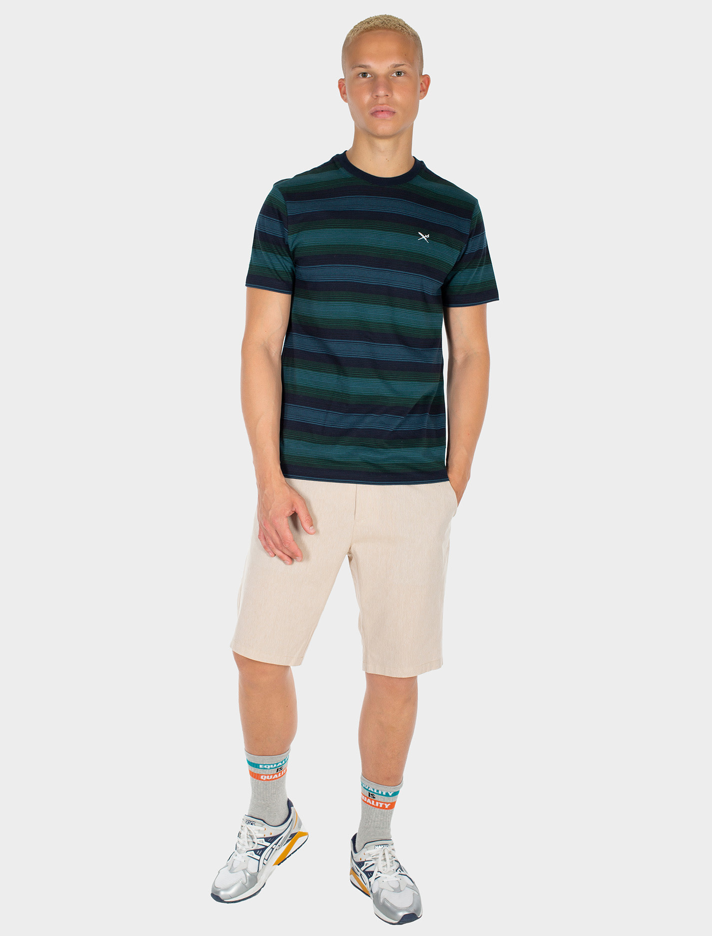 Iriedaily Iriedaily, Golfer Chambray Short, khaki beach, L (32)