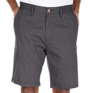 Iriedaily Iriedaily, Golfer Chambray Short, anthra mel, L (32)