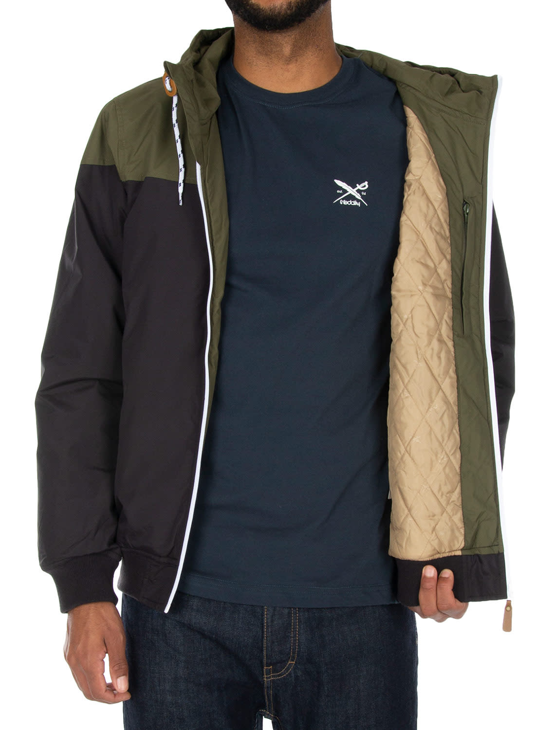 Iriedaily Iriedaily, Insulaner Jacket, black, M