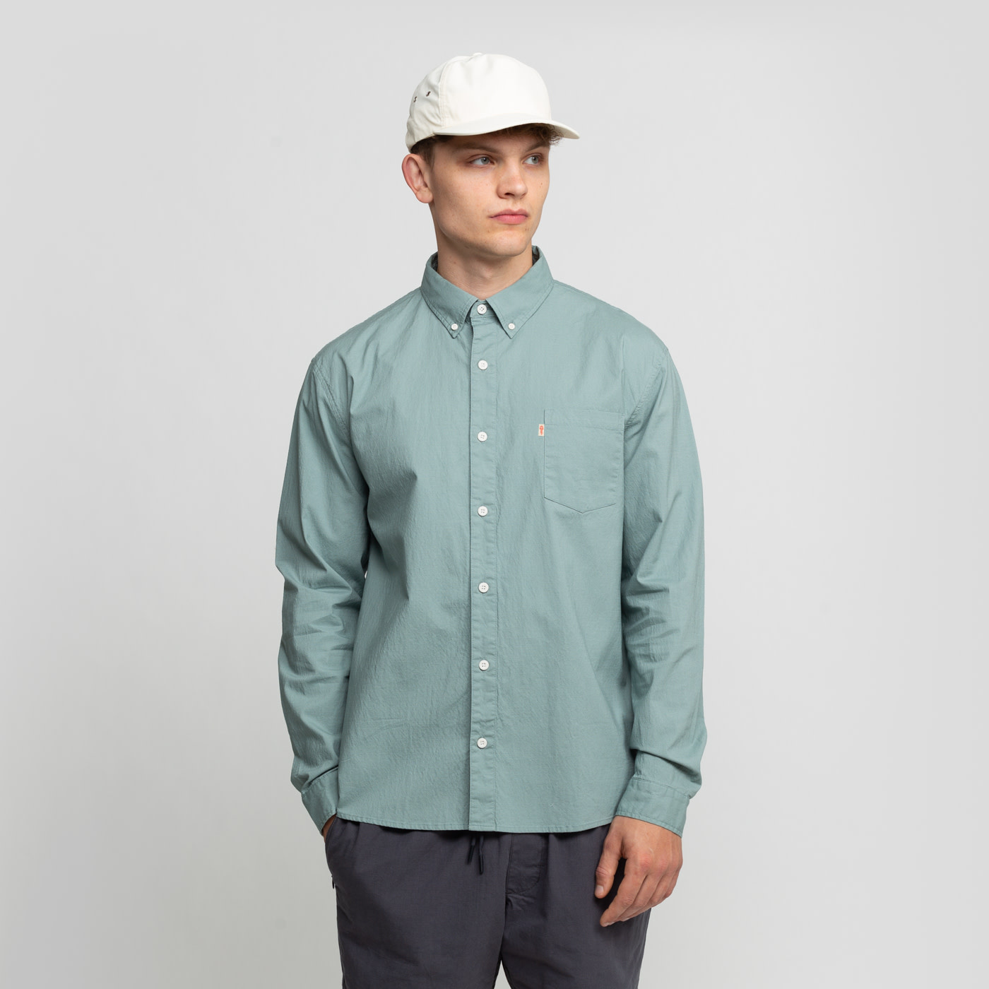 RVLT RVLT, 3872 Loose Shirt, green, S