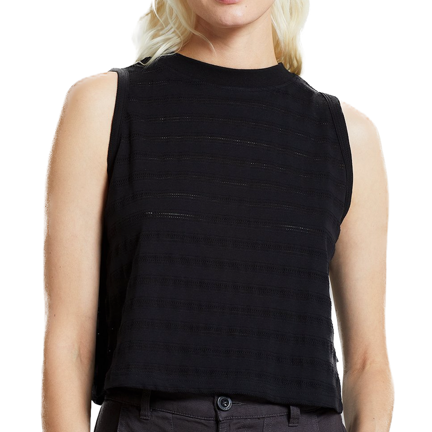 Dedicated Dedicated, Namsos Lace Top, black, S