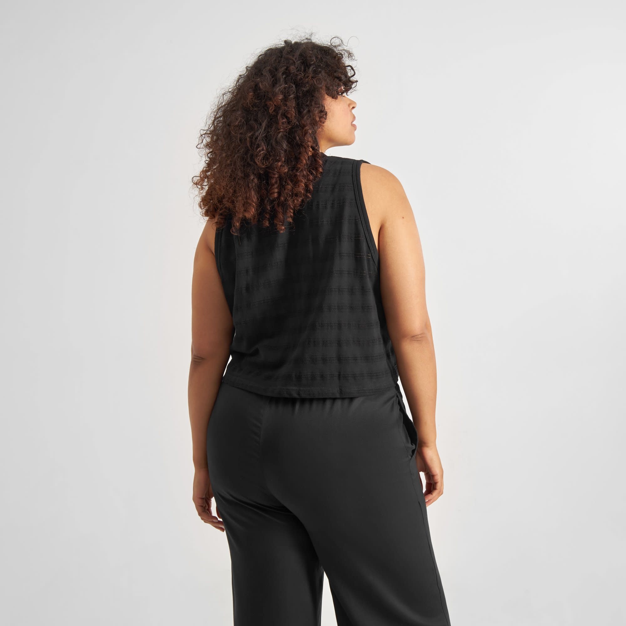 Dedicated Dedicated, Namsos Lace Top, black, XS