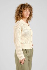 Dedicated Dedicated, Rosendal Knitted Cardigan, vanilla, M