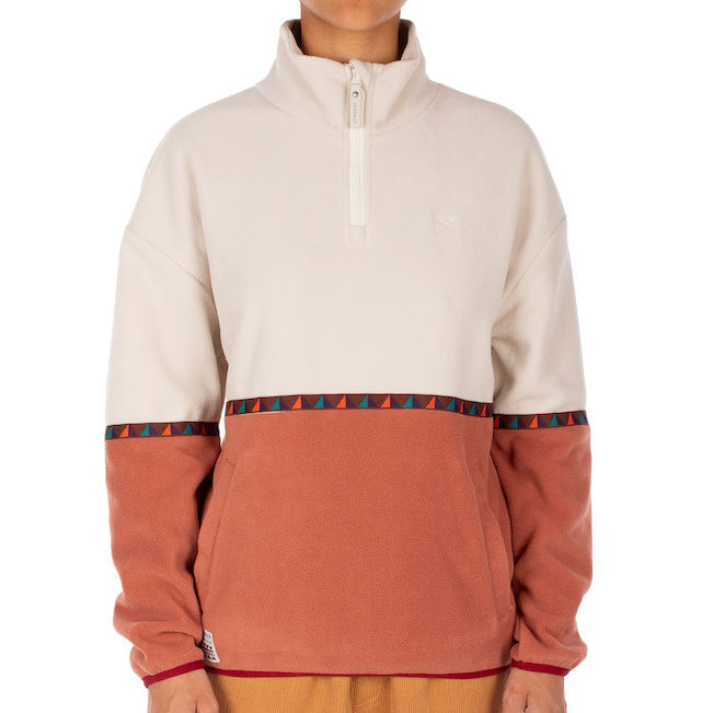 Iriedaily Iriedaily, Holina Fleece Troyer, cedar wood, L