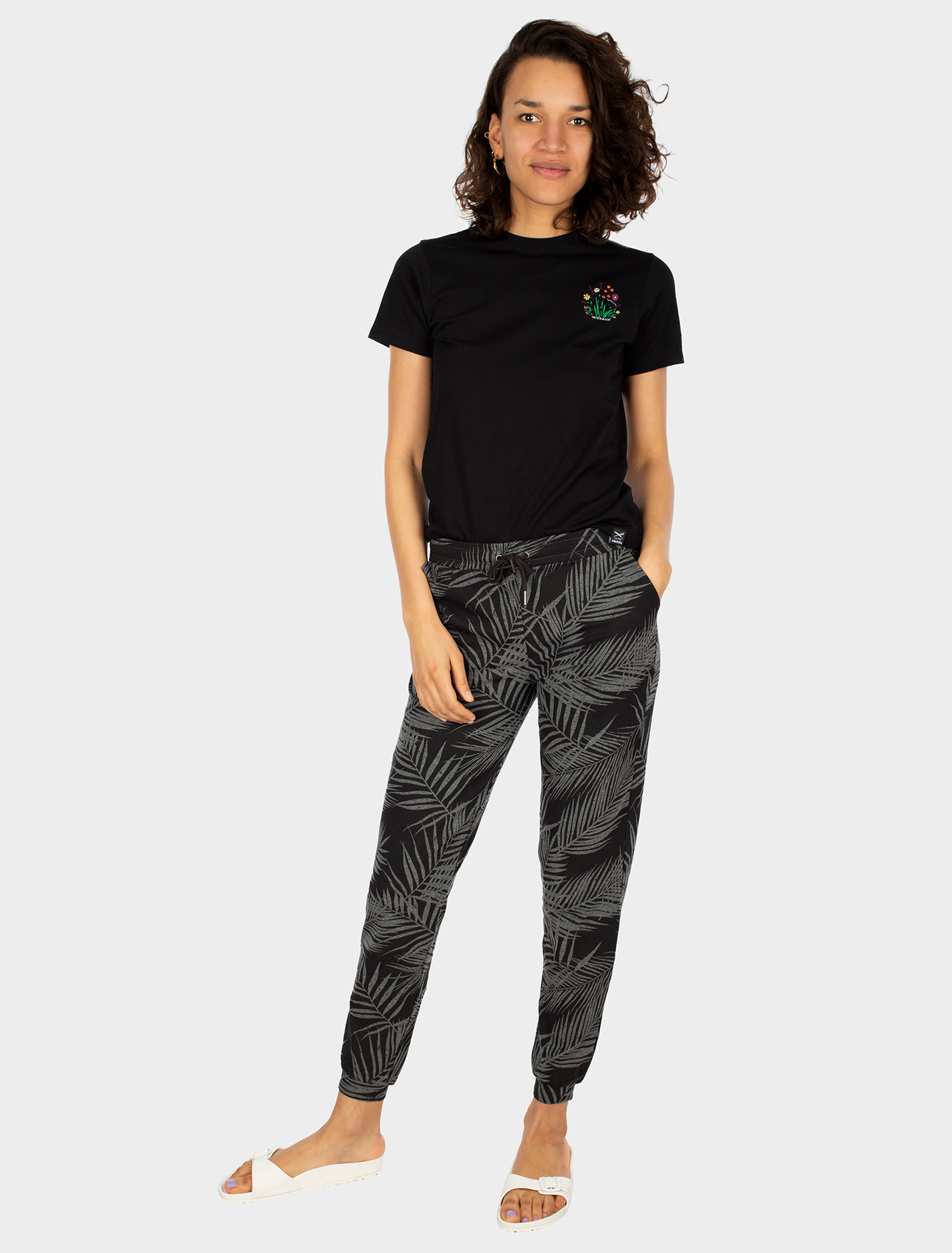 Iriedaily Iriedaily, La Palma Pant, black-anthra, L