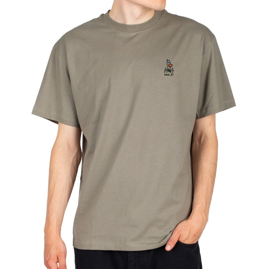 Iriedaily Iriedaily, What The Duck Tee, smokey olive, XL
