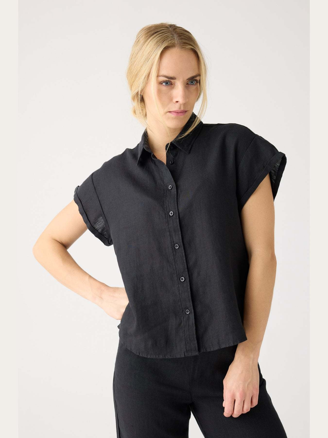 KnowledgeCotton Apparel KnowledgeCotton, Aster Fold Up, black jet, M