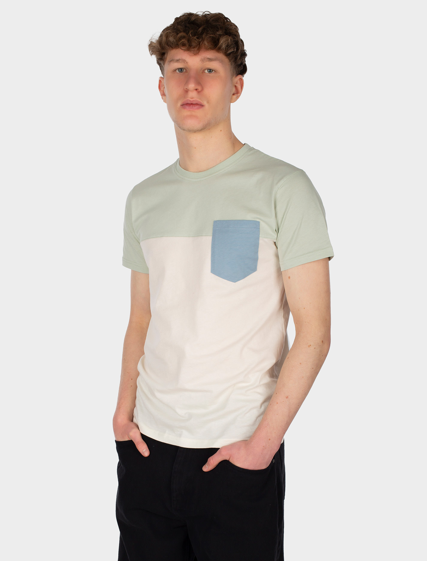 Iriedaily Iriedaily, Block Pocket Tee, undyed, L