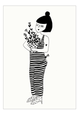 helen b helen b, Postkarte, lili flowerpot