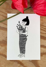 helen b helen b, Postkarte, lili flowerpot