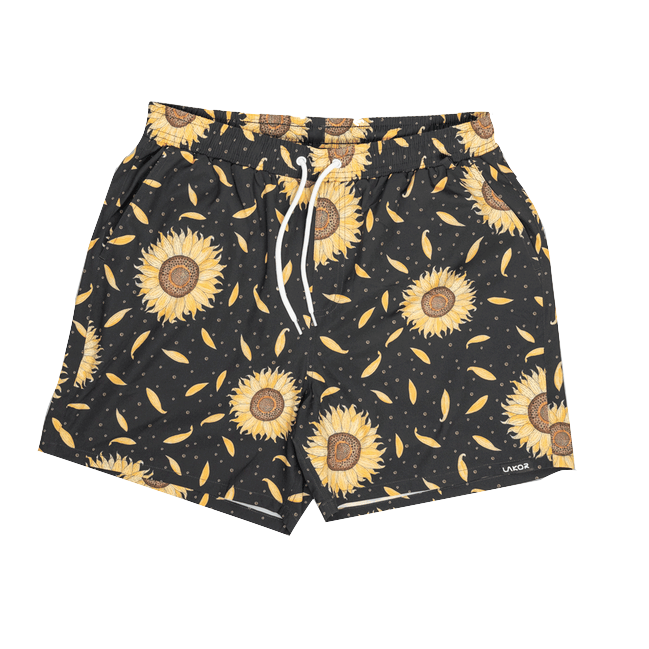 Lakor Lakor, Sunflower Swim Shorts, moonless night, S (30)