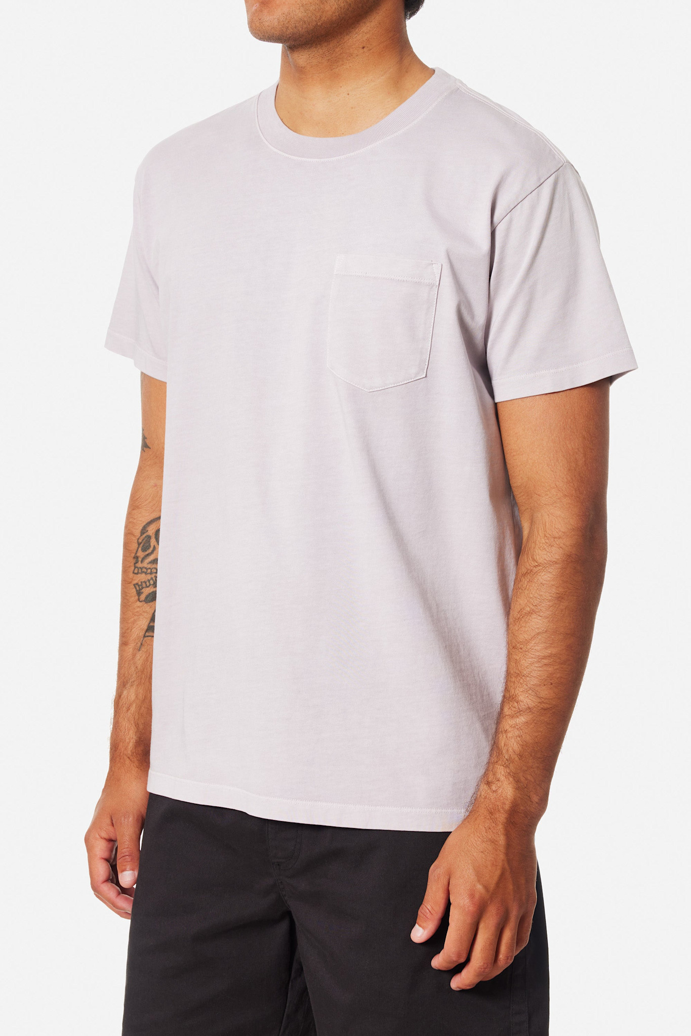 Katin Katin, Base Tee, light lavender pigment, XL