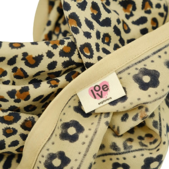 Love Explorers Love Explorers, Leopard Scarf, beige leo