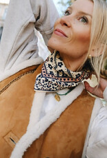 Love Explorers Love Explorers, Leopard Scarf - My Little Essential, flower pink