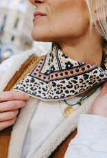 Love Explorers Love Explorers, Leopard Scarf - My Little Essential, flower pink