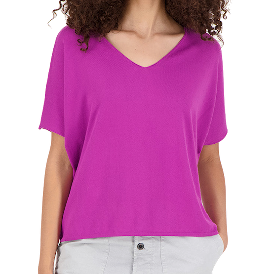 Les Racines du Ciel Les Racines du Ciel, Helene Loose Sweater, purple, L/XL