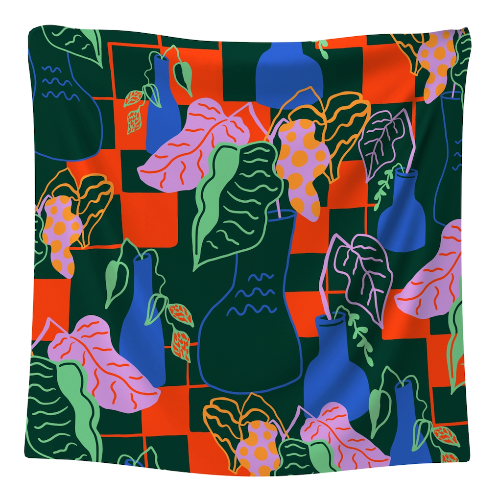 Studio Arde Studio Arde, Foulard, green botánica