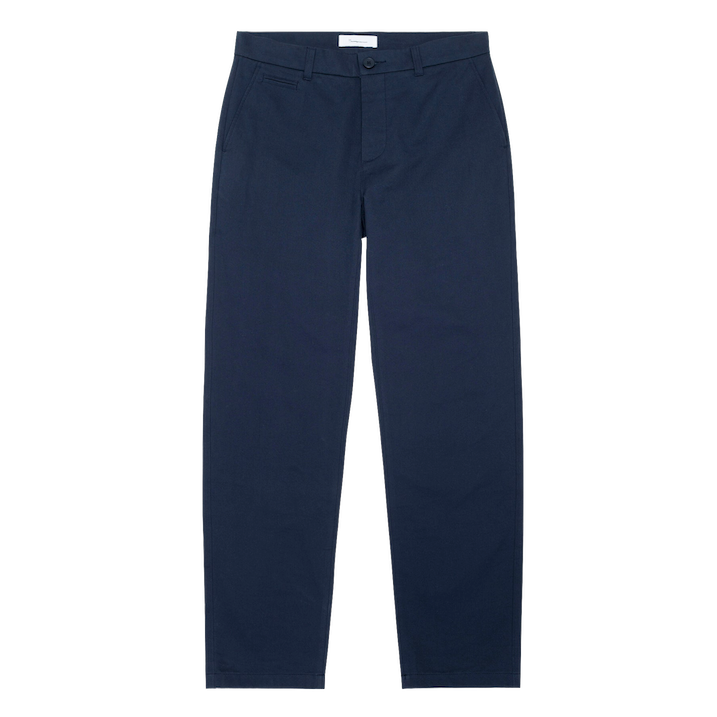 KnowledgeCotton Apparel KnowledgeCotton, Chuck Regular Chino Twill Pants, total eclipse, 34/34