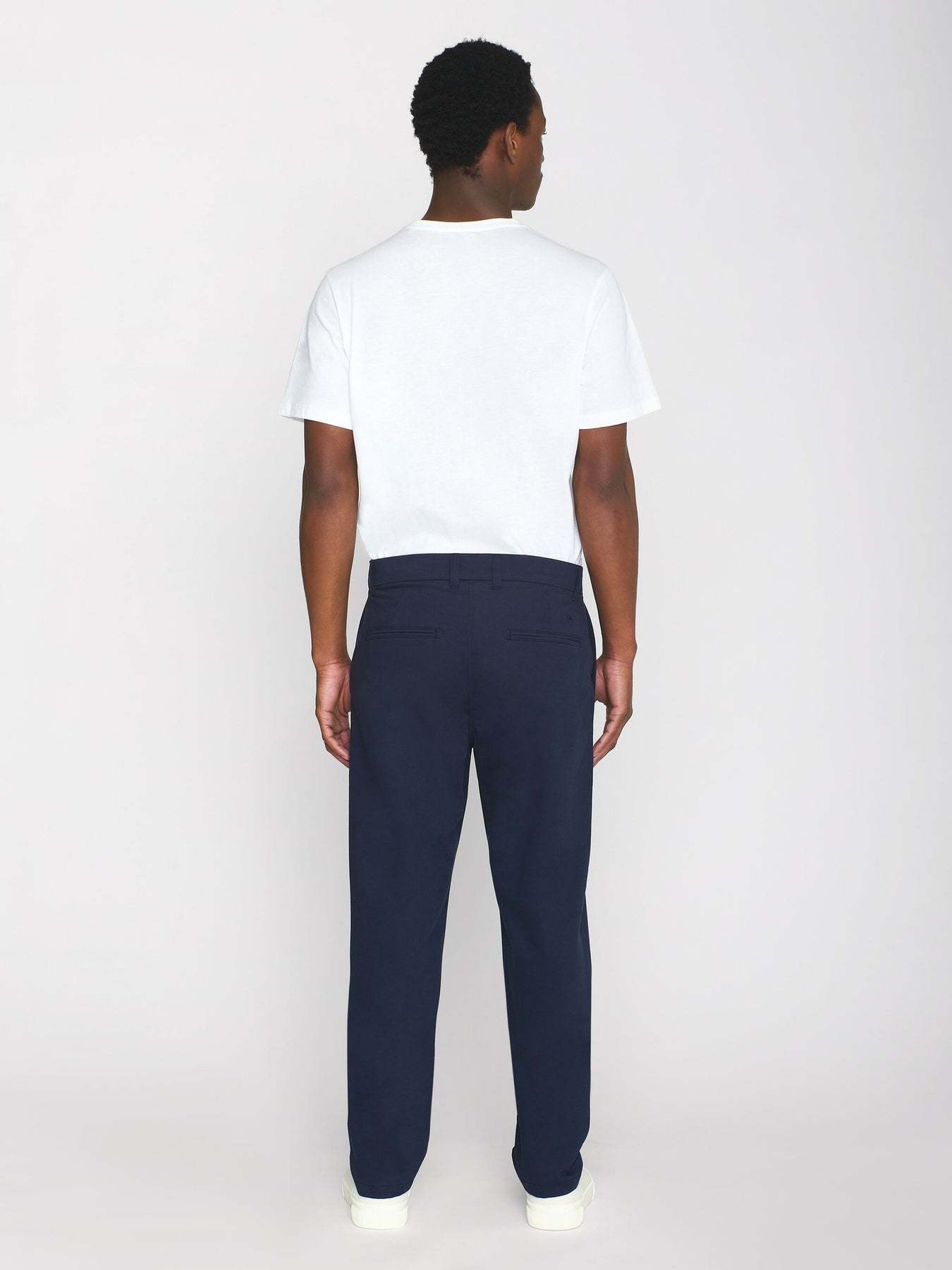 KnowledgeCotton Apparel KnowledgeCotton, Chuck Regular Chino Twill Pants, total eclipse, 33/32