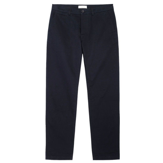 KnowledgeCotton Apparel KnowledgeCotton, Chuck Regular Chino Twill Pants, black jet, 31/32