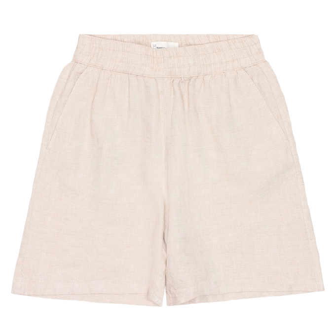 KnowledgeCotton Apparel KnowledgeCotton, Posey Linen Shorts, light feather gray, L