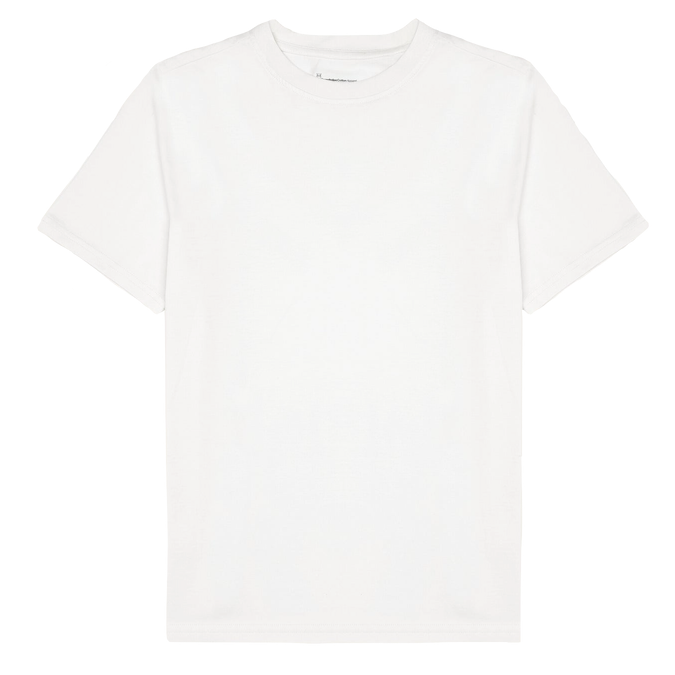 KnowledgeCotton Apparel KnowledgeCotton, Basic Pima T-Shirt, egret, L