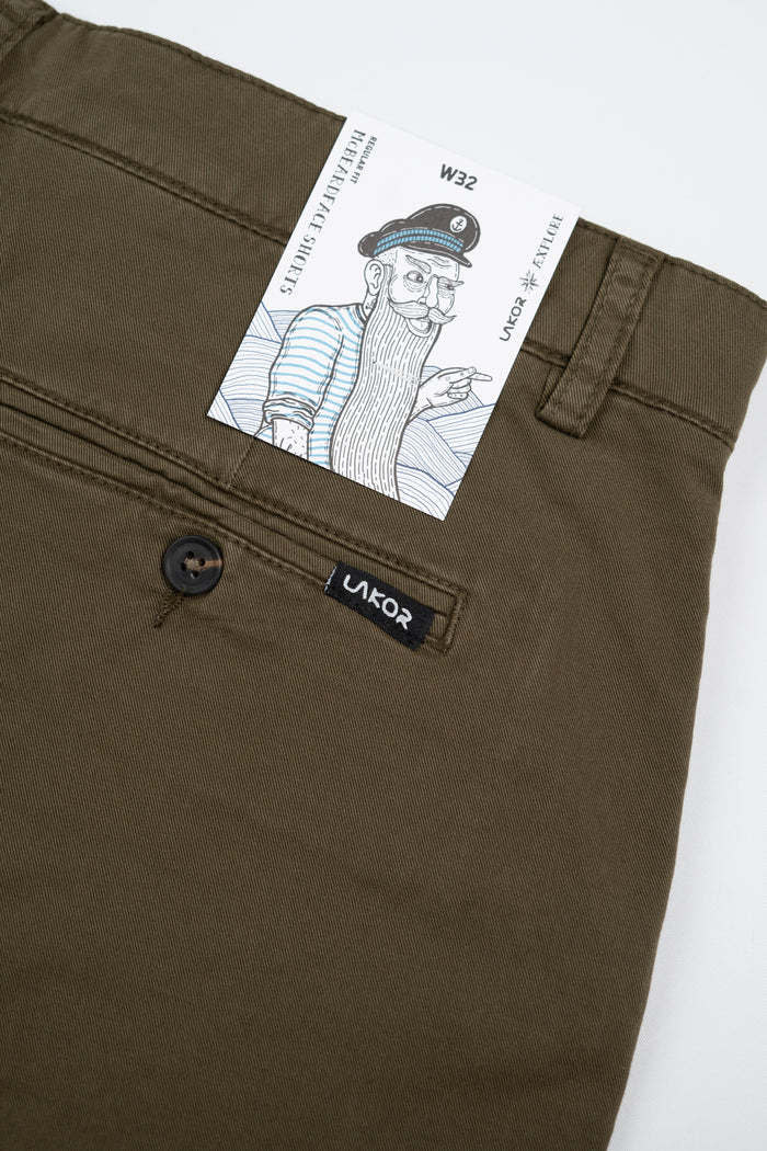 Lakor Lakor, McBeardface Shorts, olive night, 36
