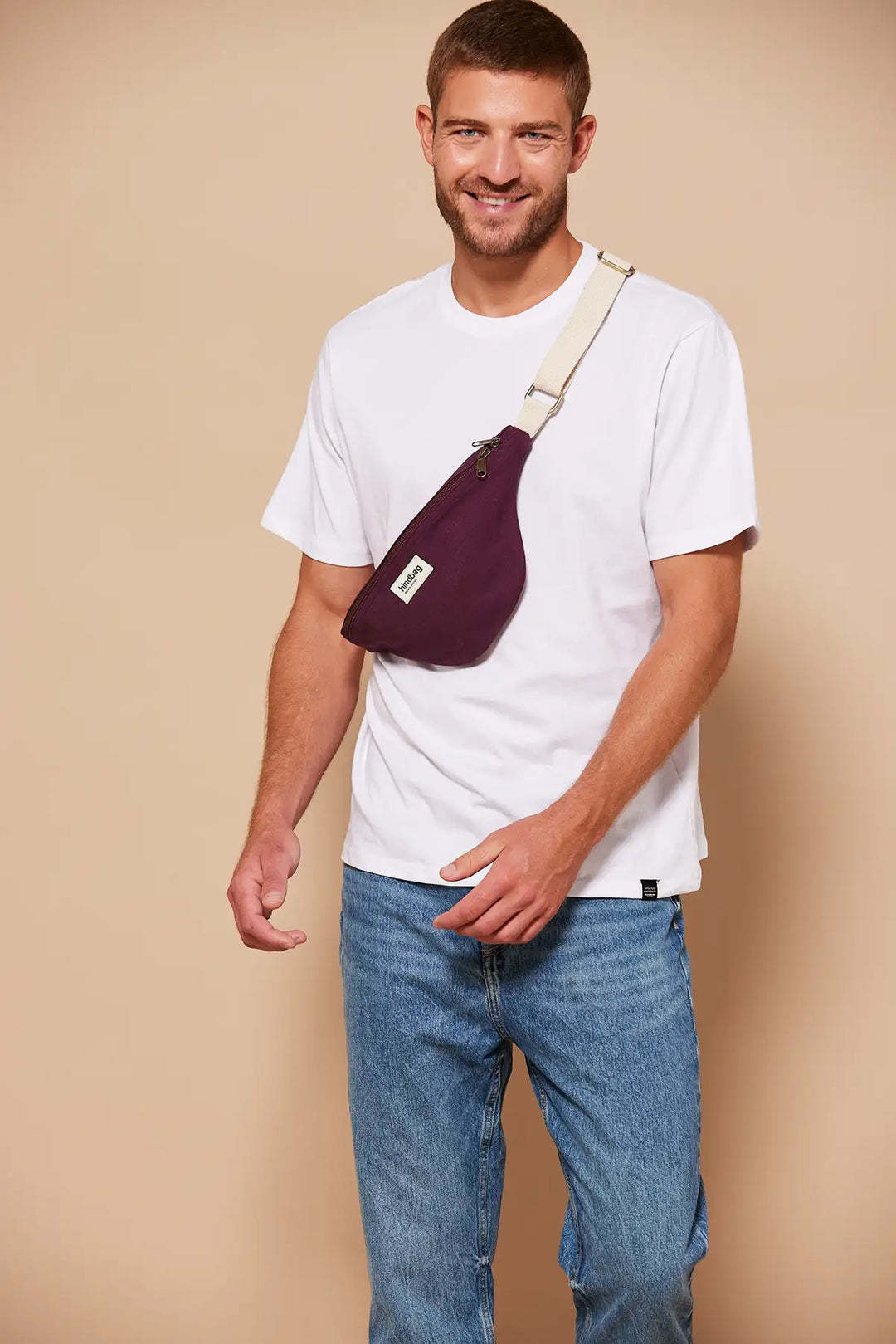 Hindbag Hindbag, Fanny Pack Olivia, plum