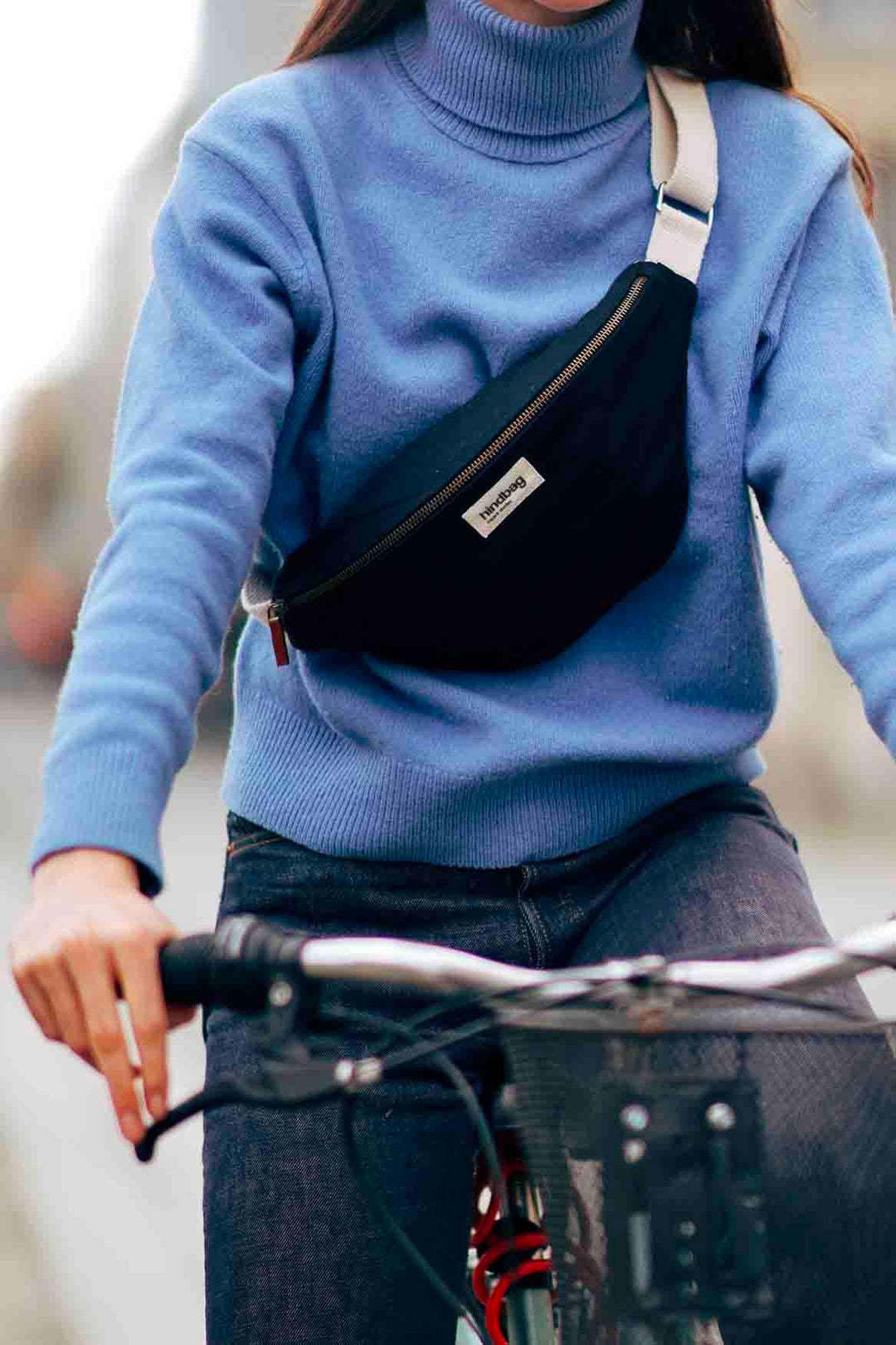 Hindbag Hindbag, Fanny Pack Olivia, black