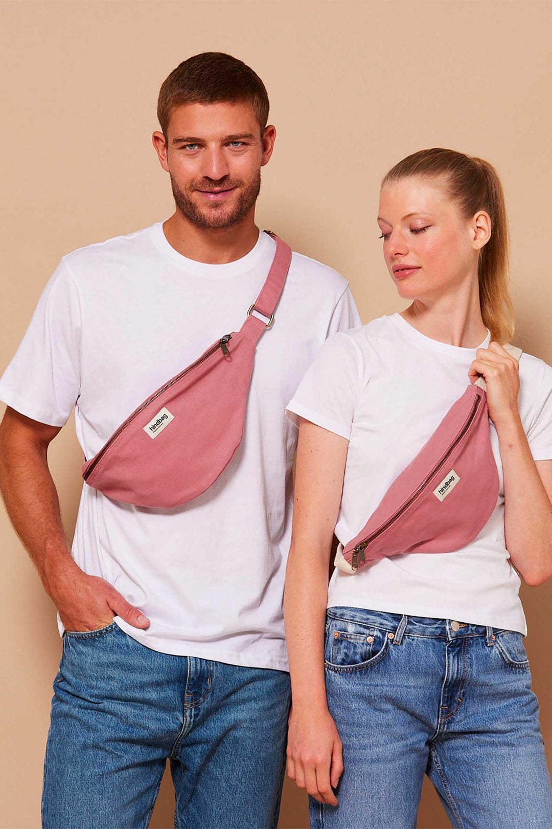 Hindbag Hindbag, Fanny Pack Olivia, blush