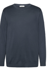 KnowledgeCotton Apparel KnowledgeCotton, Karl Crew Neck, vintage indigo, S