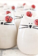 Picuru ceramicas Picuru Ceramicas, Amulett Kätzchen mit Marienkäferchen