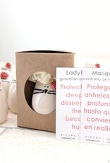 Picuru ceramicas Picuru Ceramicas, Amulett Kätzchen mit Marienkäferchen