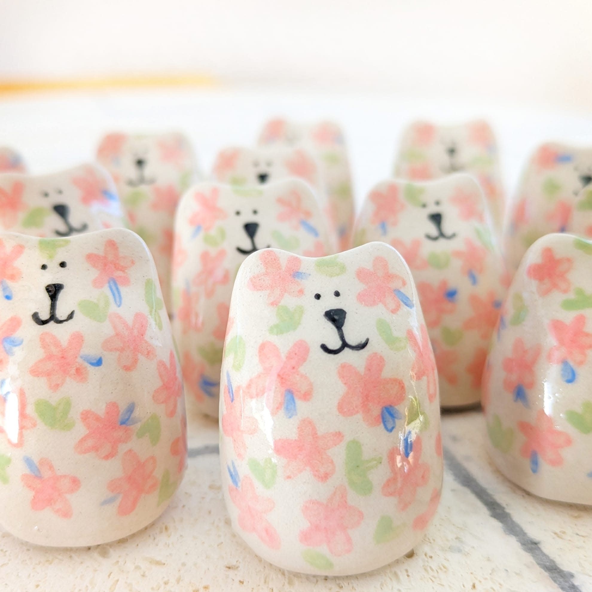 Picuru ceramicas Picuru Ceramicas, Amulett Blumenbär