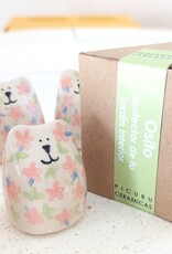 Picuru ceramicas Picuru Ceramicas, Amulett Blumenbär