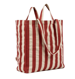 OMOM OMOM, Striped Tote Bag, rust red