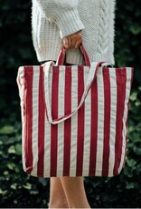 OMOM OMOM, Striped Tote Bag, rust red
