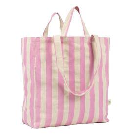 OMOM OMOM, Striped Tote Bag, rosa