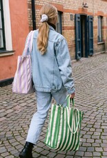 OMOM OMOM, Striped Tote Bag, rosa